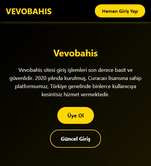 Vevobahis Casino